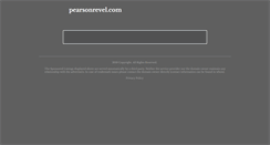 Desktop Screenshot of pearsonrevel.com